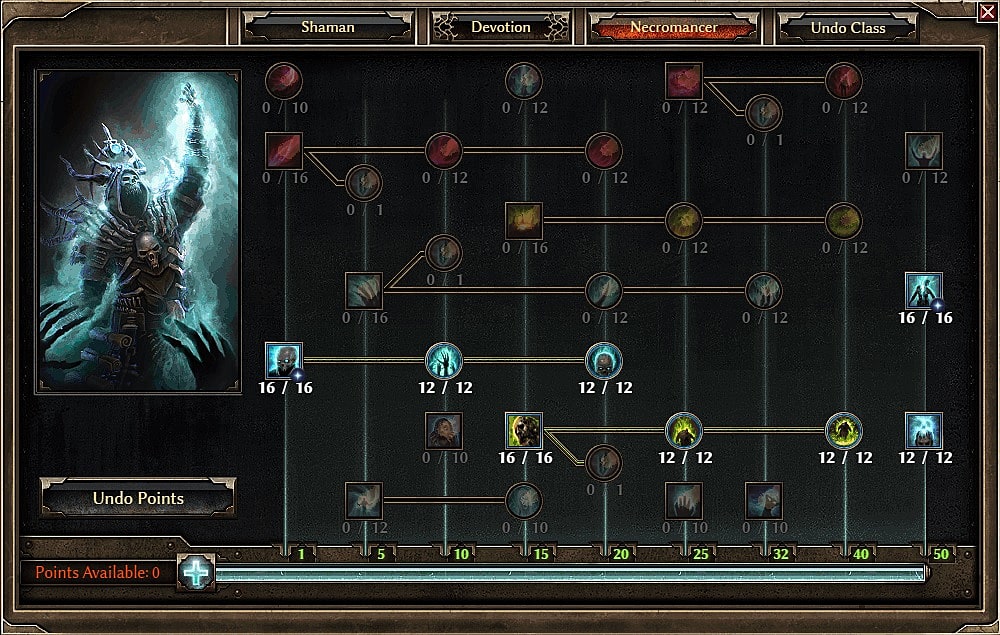 diablo 2 necromancer summoner build progression