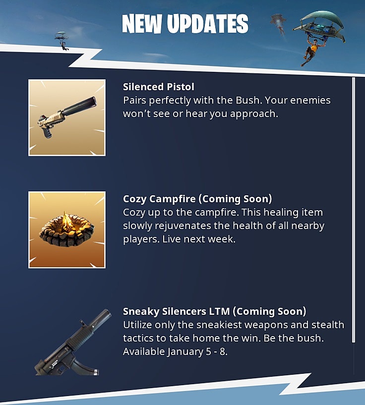 Fortnite New Pistol and Sneaky Silencer Guide | Fortnite - 736 x 817 jpeg 97kB