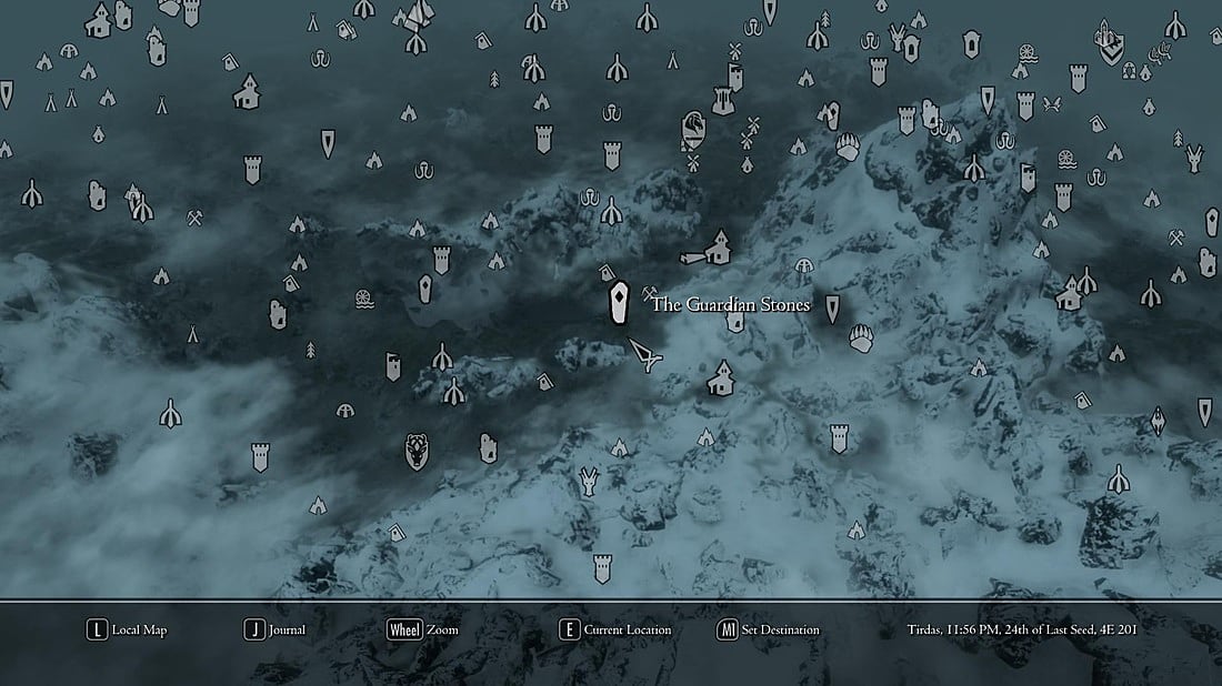 skyrim all locations cheat