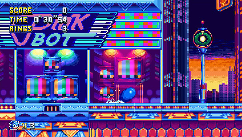 sonic mania level select