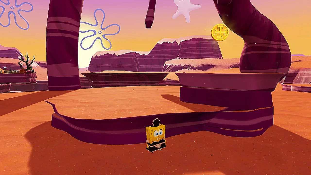 SpongeBob SquarePants The Cosmic Shake — All Wild West Jellyfish Fields Gold Coins SpongeBob
