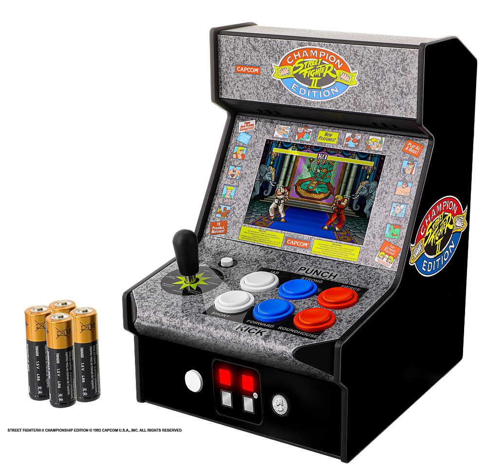 street fighter 2 arcade machine