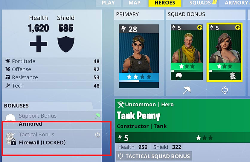 how to fix tactical bonus locked bug for fortnite version 1 03 - fortnite error logging in