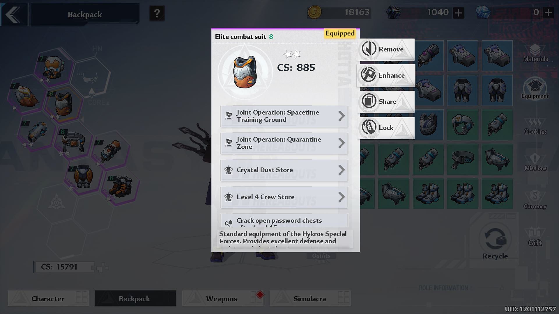 Tower of Fantasy How to Upgrade Equipment Tower of Fantasy