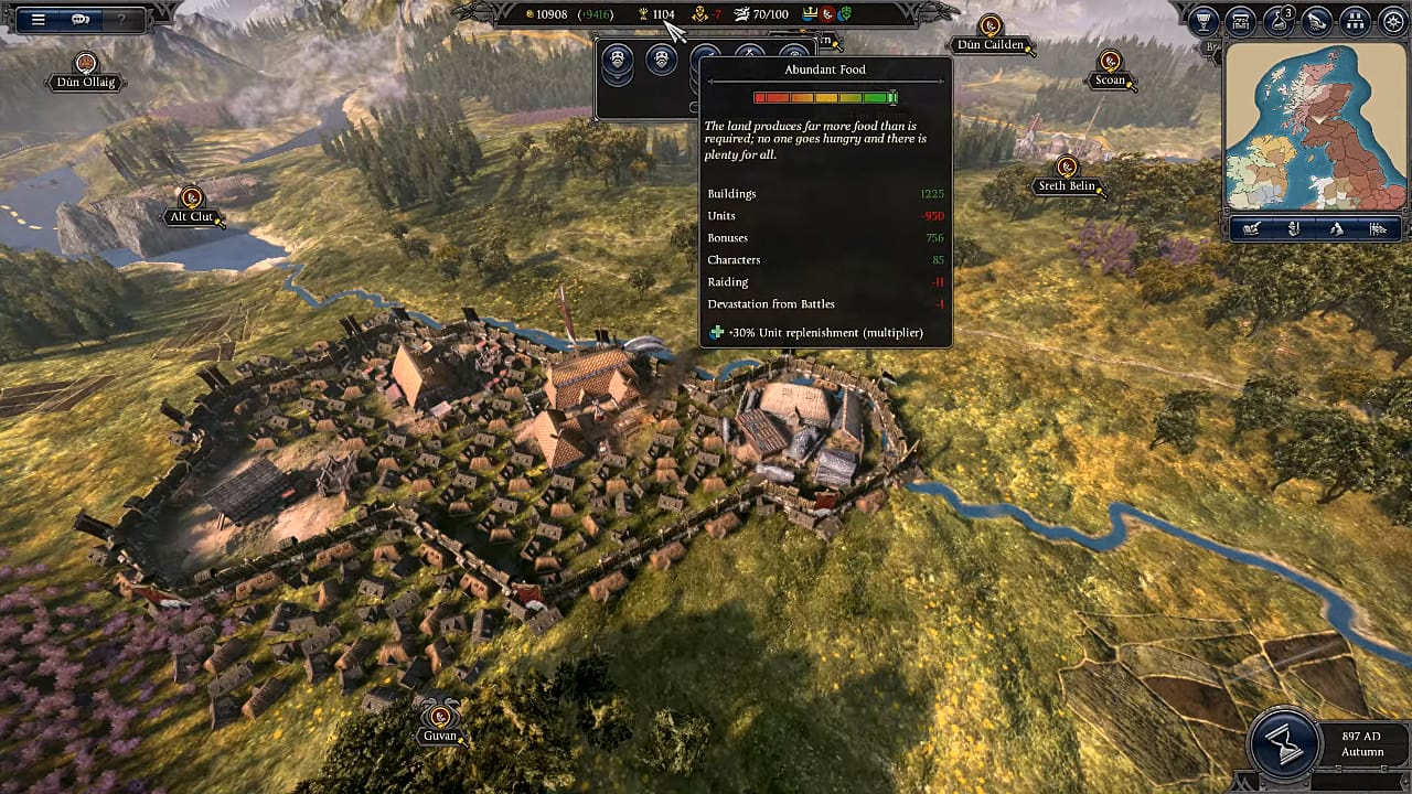 Total war thrones of britannia - forsk