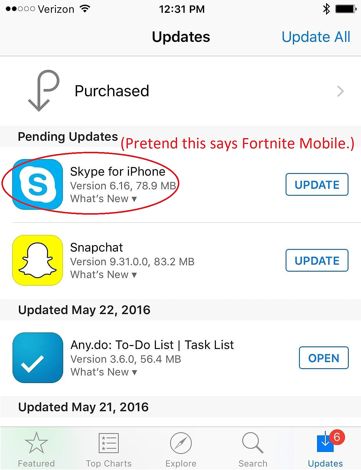 how to manually update fortnite mobile - fortnite wont update iphone