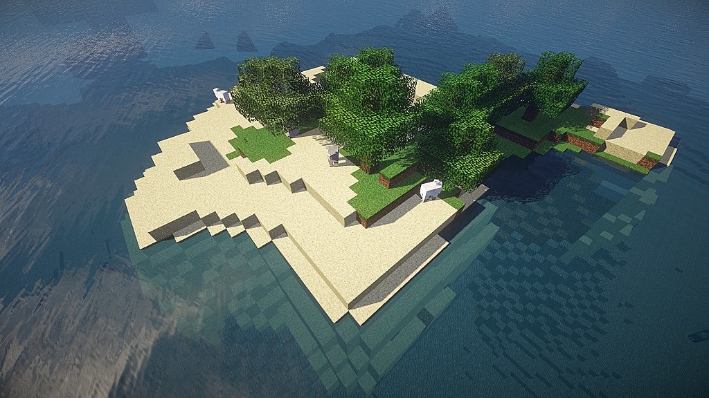 minecraft survival island map download