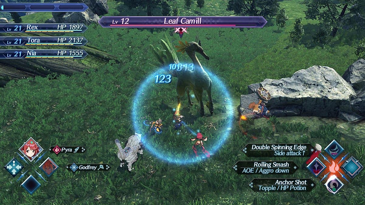 Xenoblade 2 Combo Chart