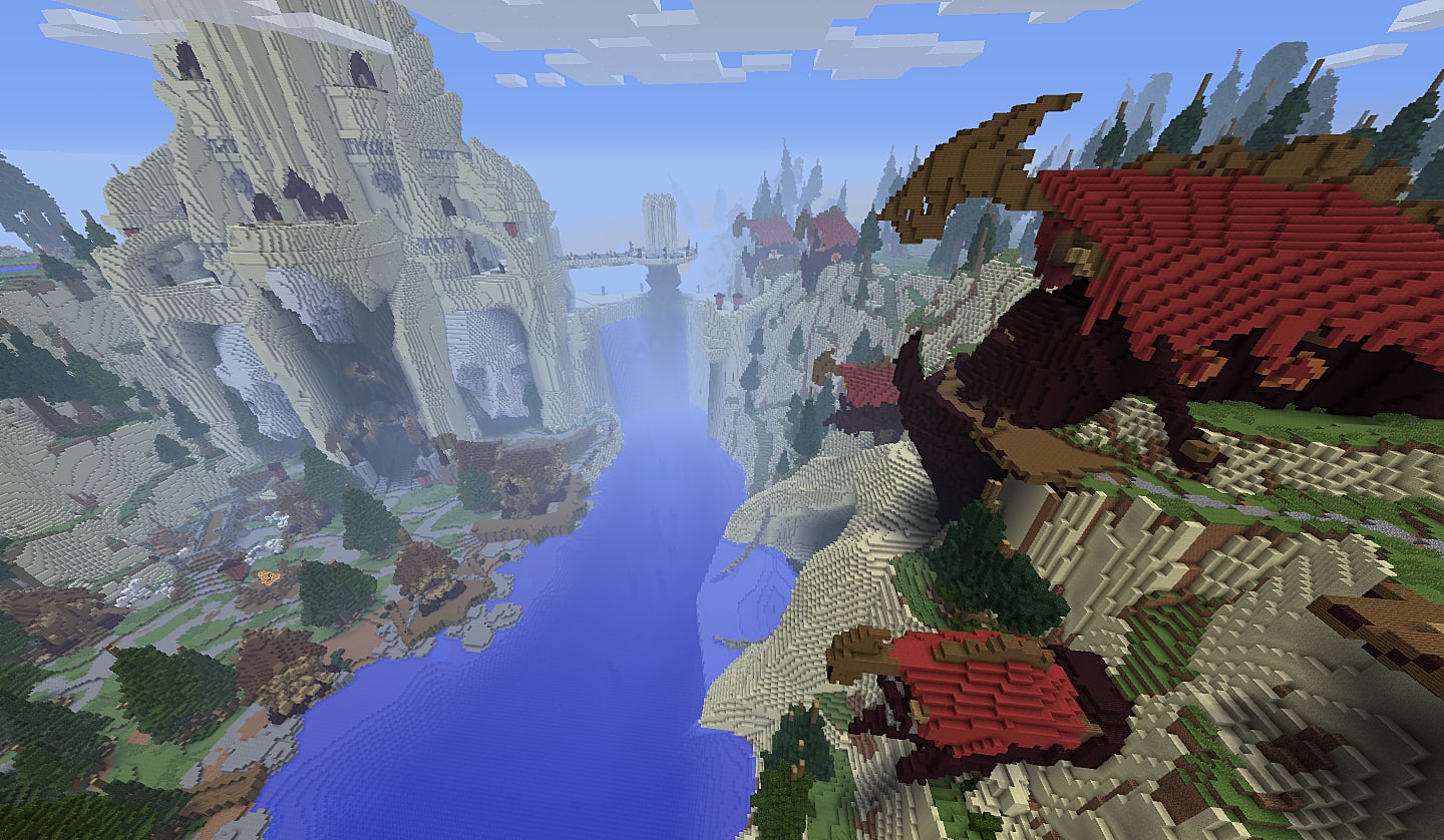 Five gaming Minecraft recreations that are beyond detailed Slide 2