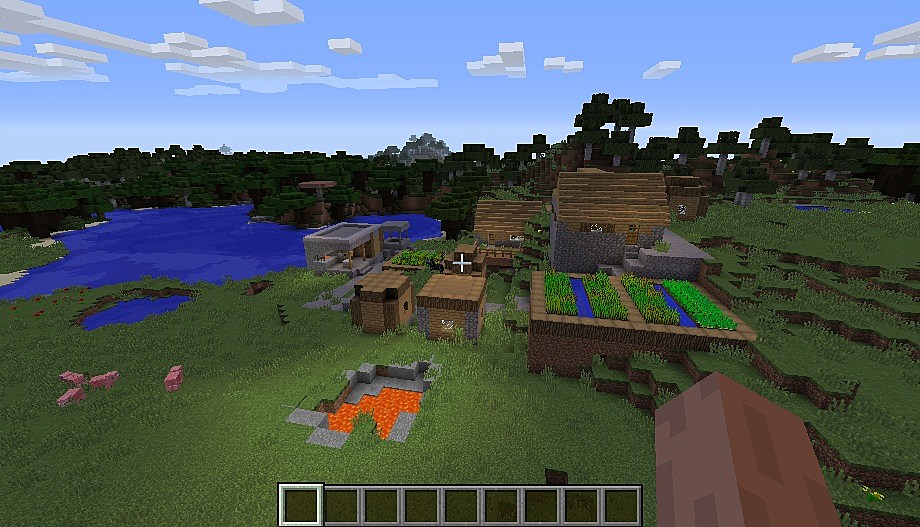 20 awesome Minecraft seeds with blacksmiths  Slide 3 