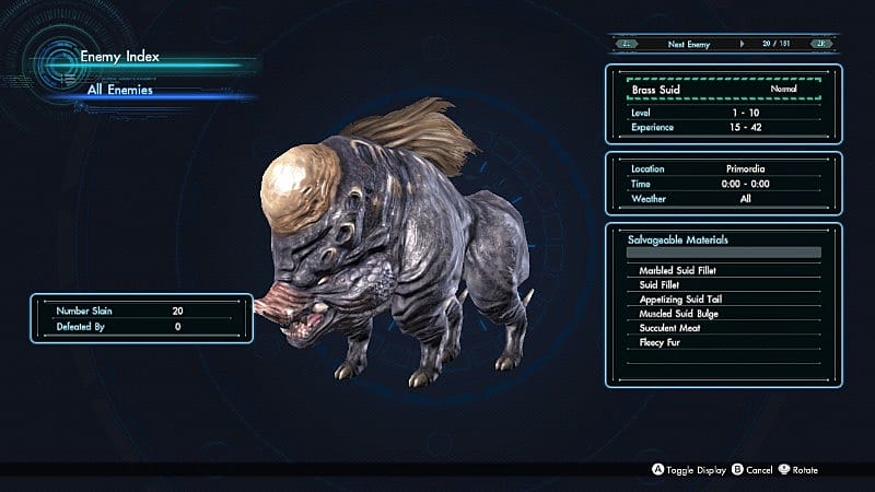 xenoblade chronicles x enemies