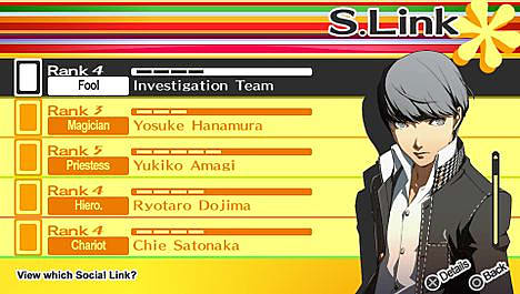 Shin Megami Tensei Persona 4 Social Link Guide Persona 4 - persona 4 roblox