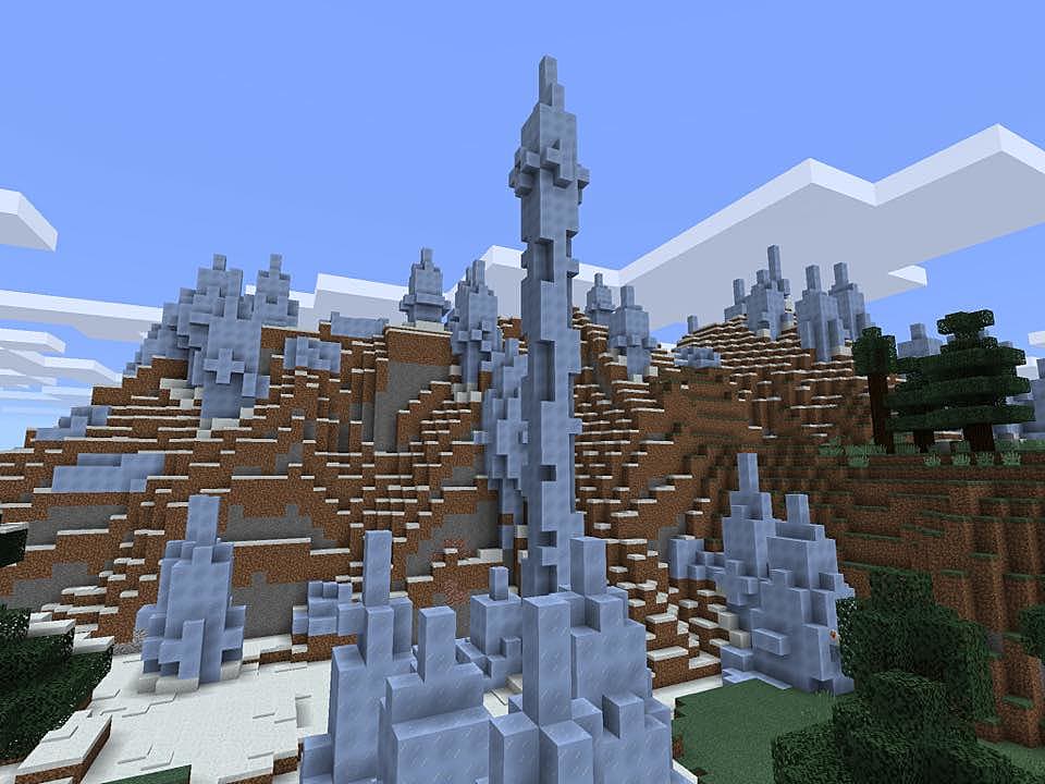 The Best Minecraft Pe Seeds For Building Projects Great Locations Tons Of Resources Minecraft Pocket Edition