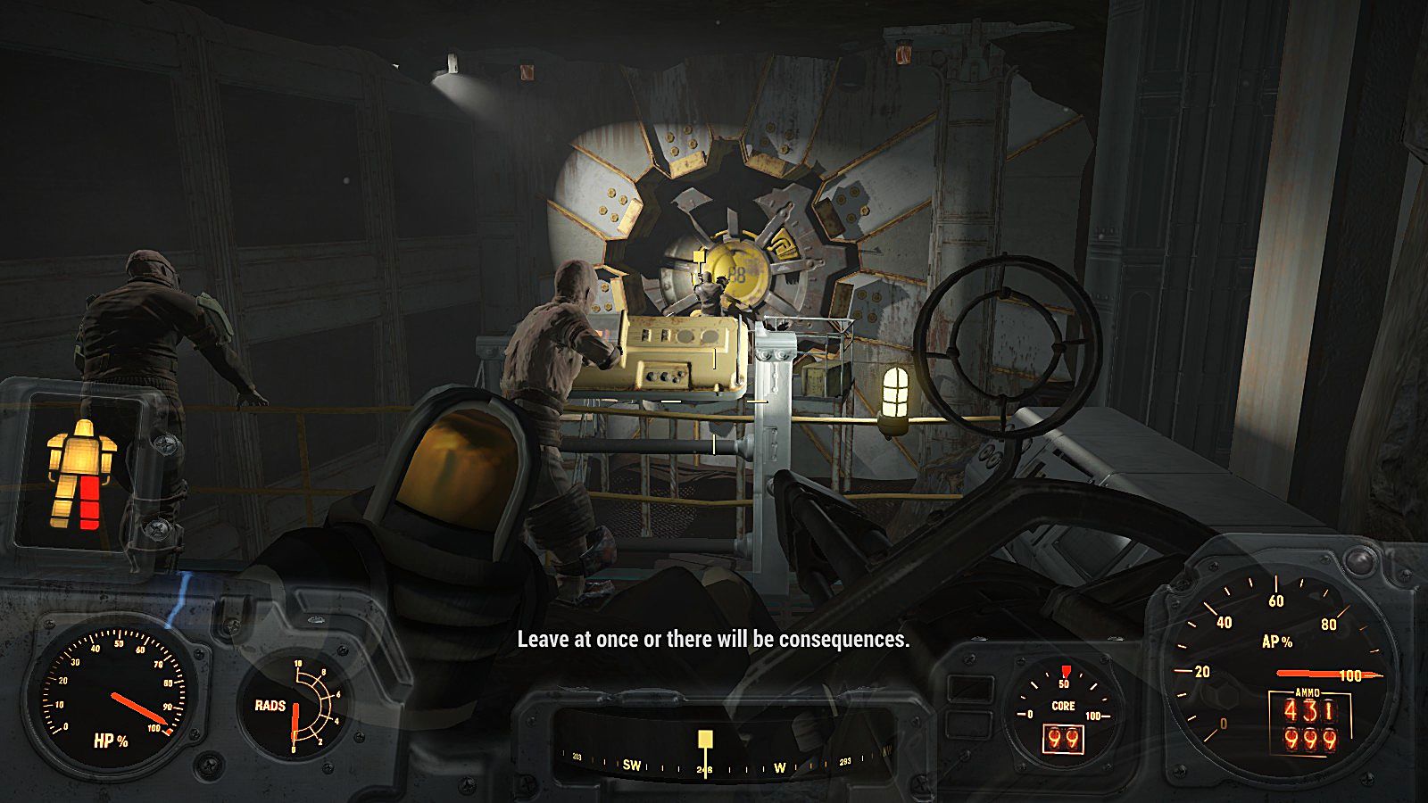 fallout 4 vault tec dlc run power through vaults