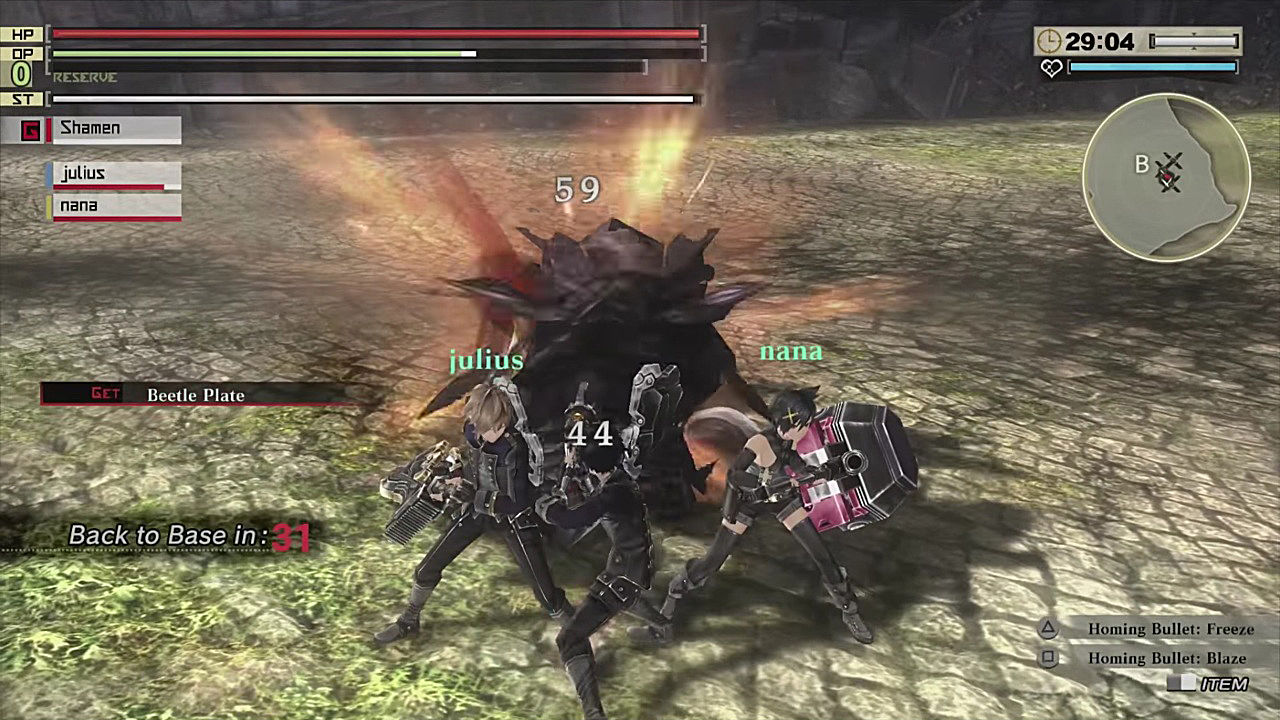 god eater 2 blood rage bullet