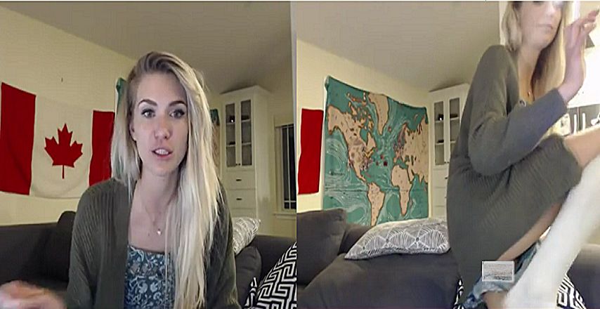 Too shows girl much accidentally twitch 9 Photos. 