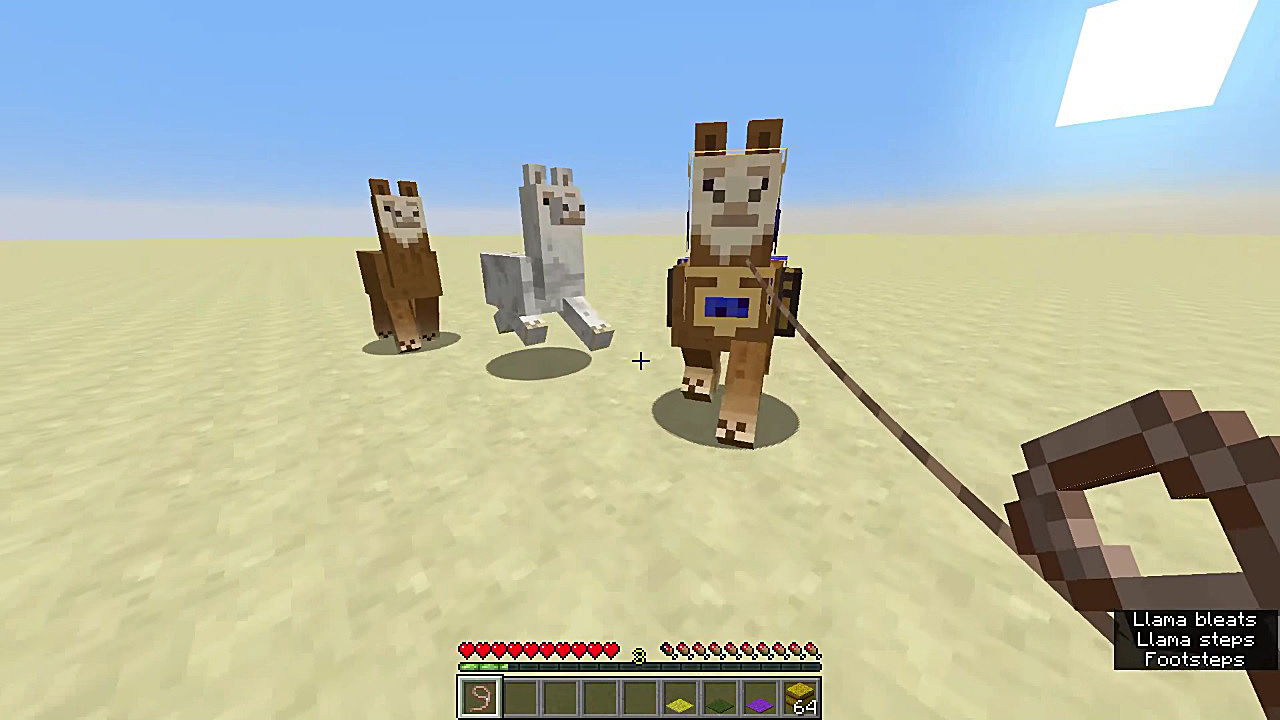 How To Tame And Ride Llamas In Minecraft Minecraft