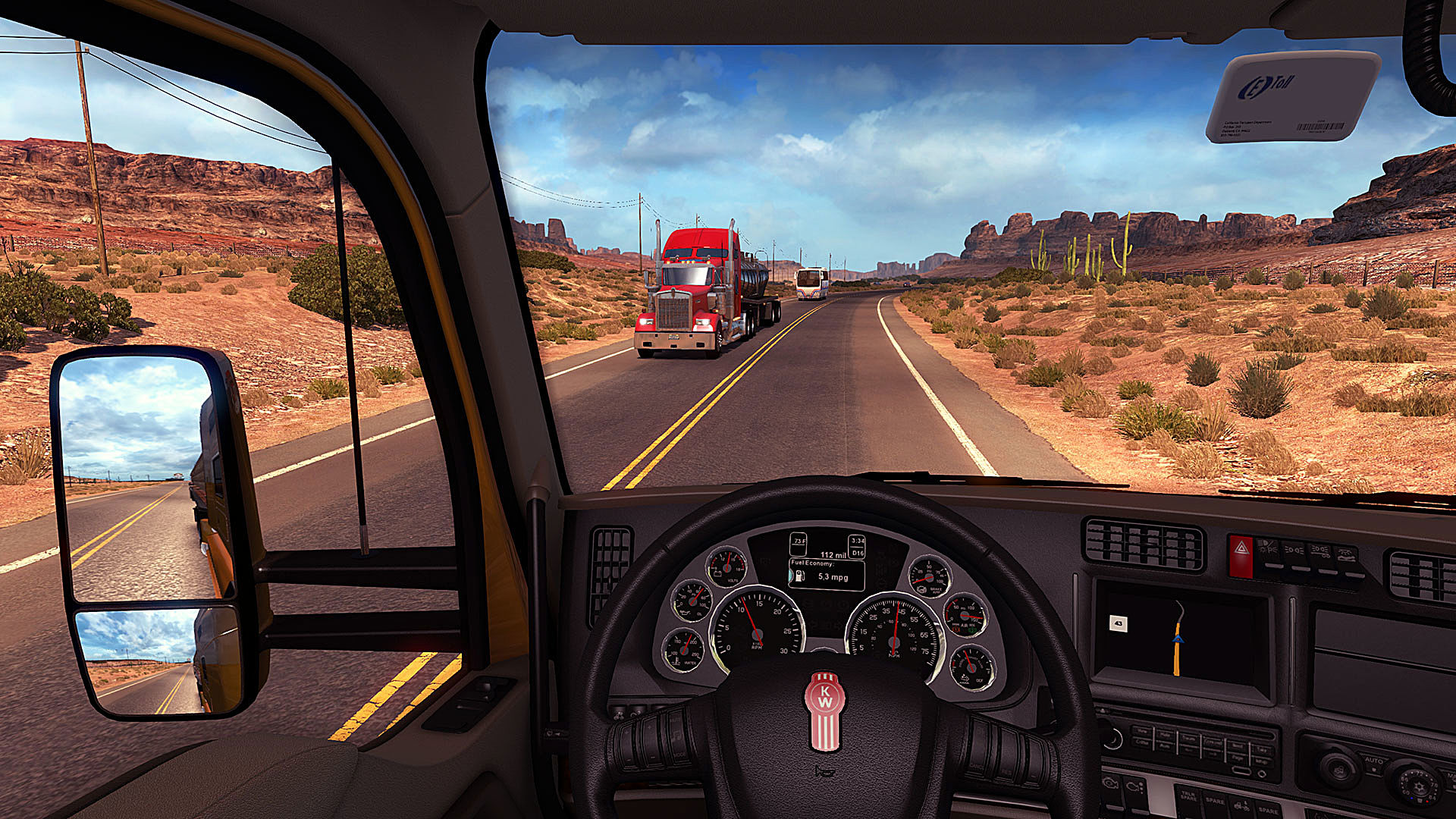 american truck simulator oculus