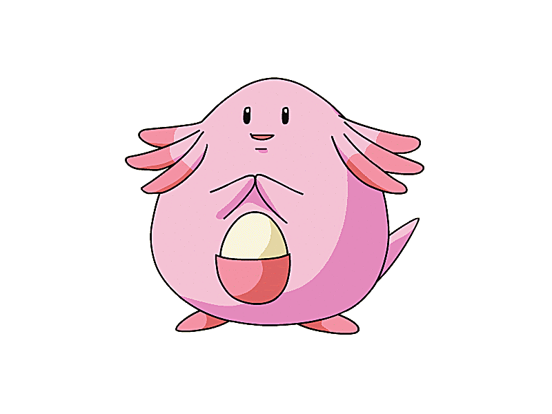 Chansey wants everyone healthy and safe. 