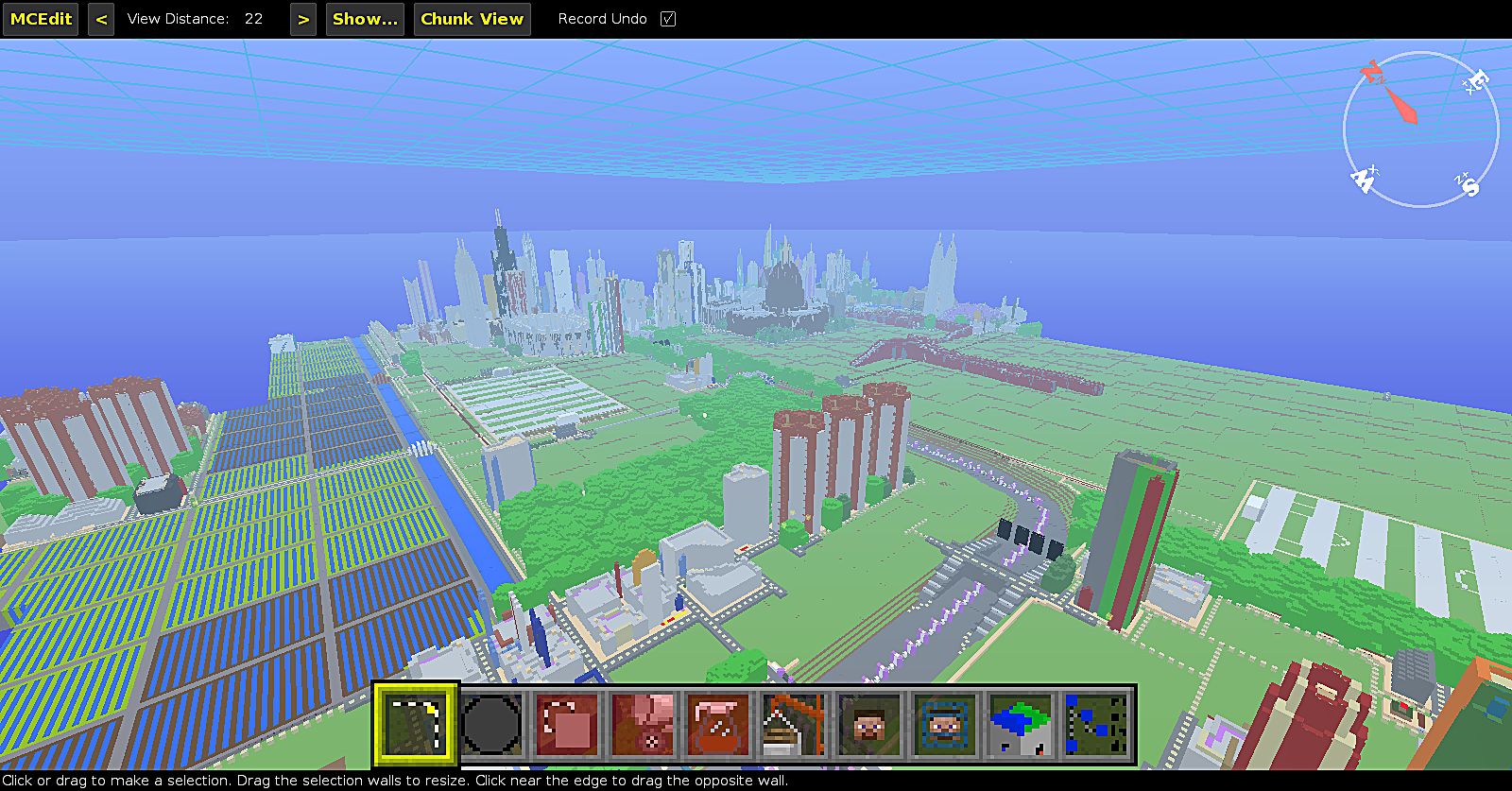 minecraft town with school map 1.7.10