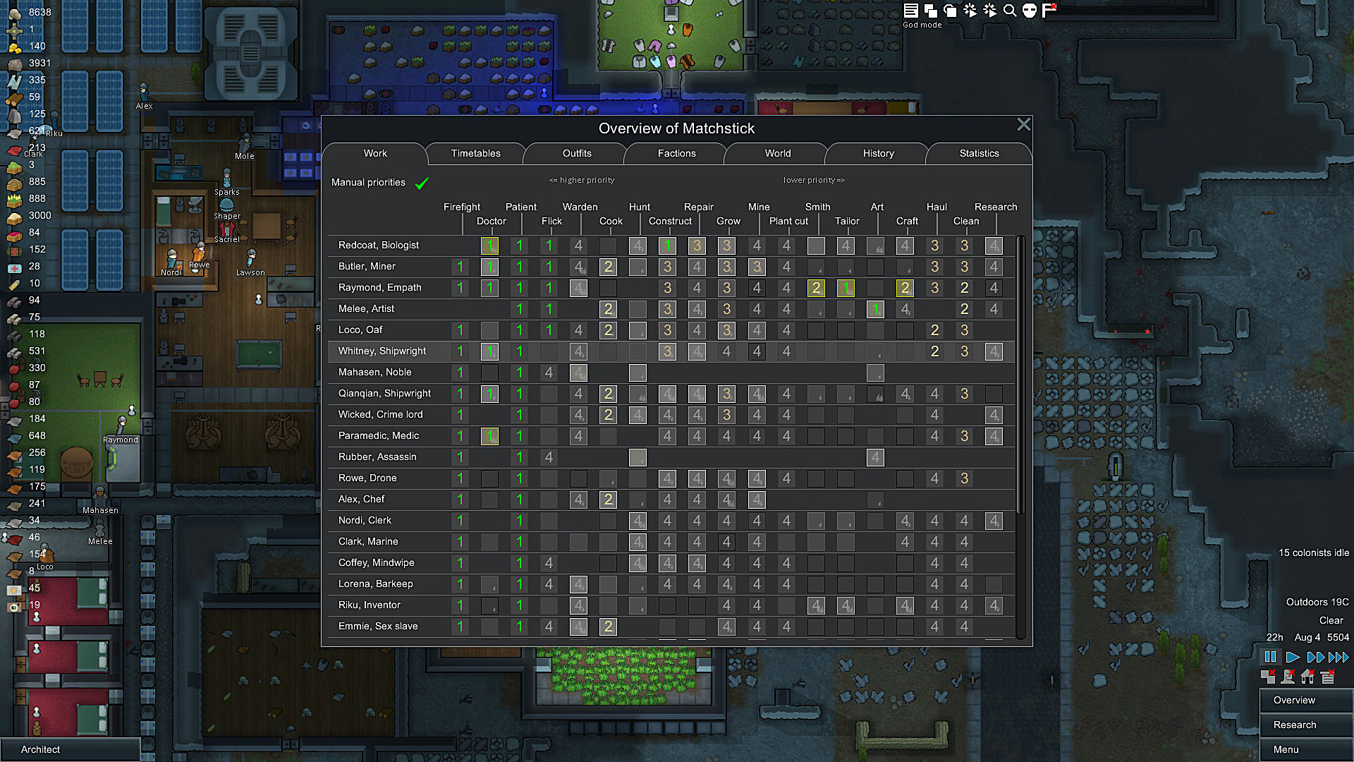 rimworld tips for mid games