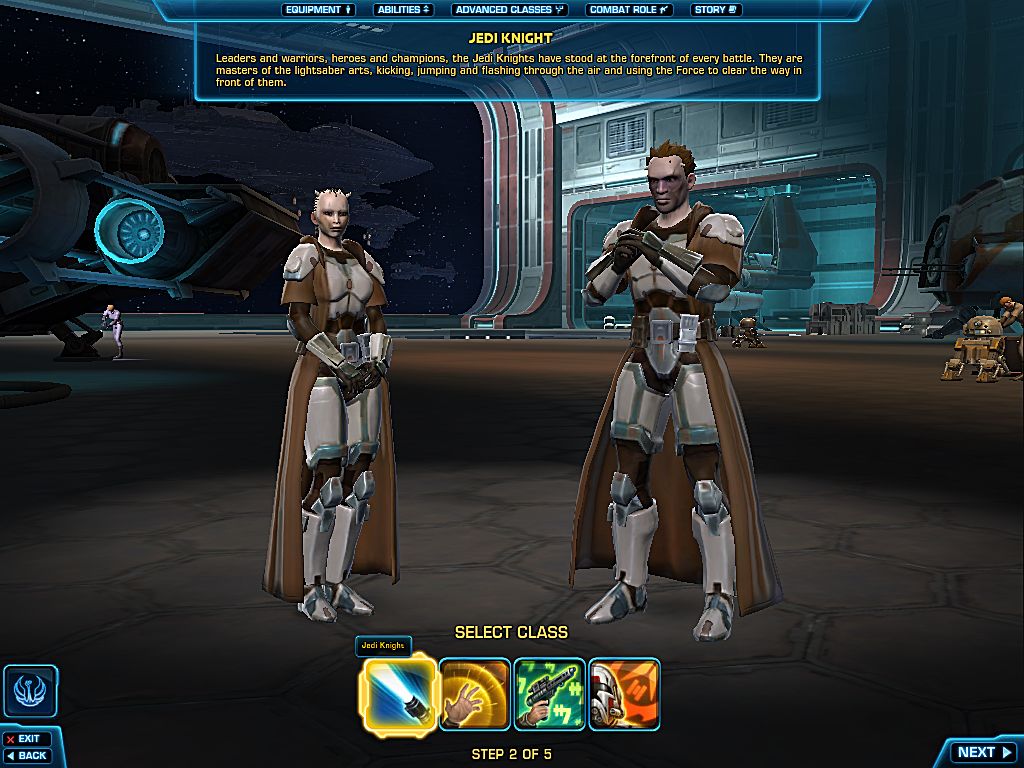 the old republic jedi knight