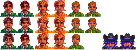 Hires Portraits Mod Stardew Valley Hub Induced Info