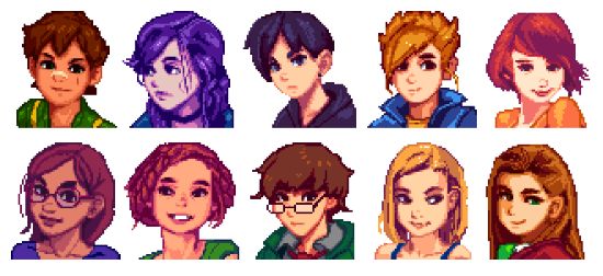 portrait mods stardew valley