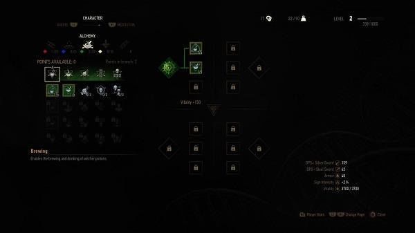 witcher 3 alchemy recipes