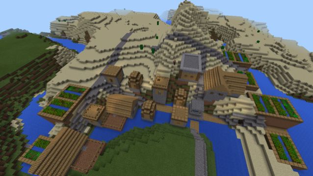 1417801910 spawn near quad village blacksmith emerald