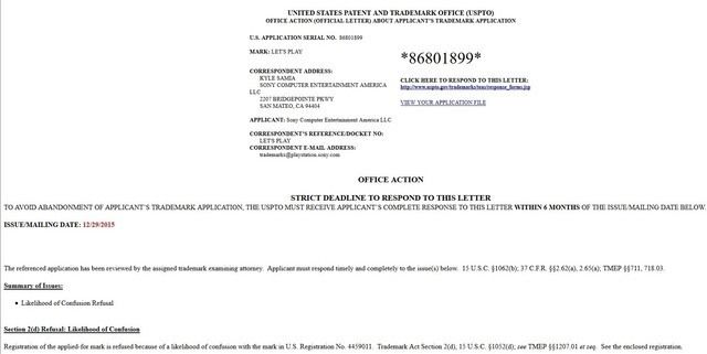 Sony is Attempting to Trademark  Let s Play  - 30