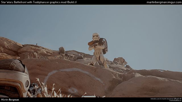 Crazy Star Wars Battlefront PC mod makes visuals look exactly like the movies   Star Wars  Battlefront - 56