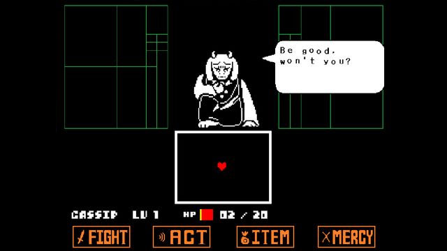 Undertale teaches us to be good while giving us the freedom not to   Undertale - 96