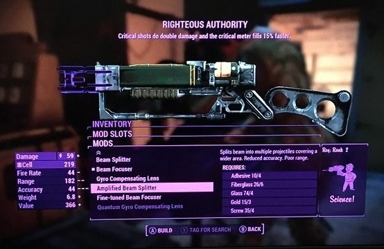 fallout 76 weapon mods