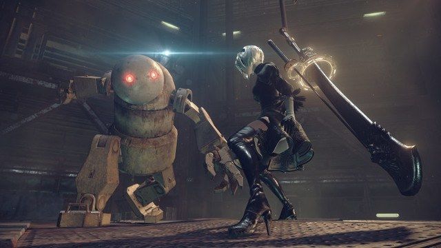 NieR Automata s first gameplay trailer is fast and explosive - 72