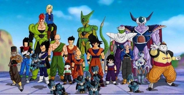 dragon ball z extreme butoden characters