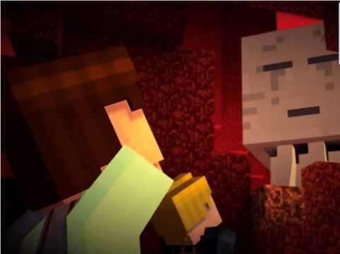 Minecraft  Story Mode Guide    Episode 1  Part Three    Minecraft  Story Mode - 25