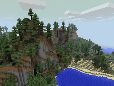 minecraft biomes plenty seeds seed lazy players cliffs girls