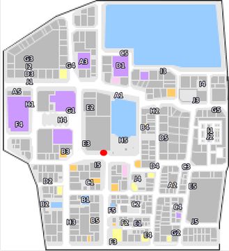 Yakuza 5 guide - Kamurocho coin locker key locations map.