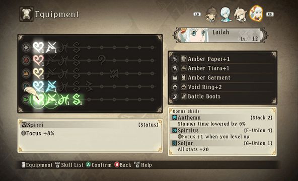 tales of zestiria wiki stats