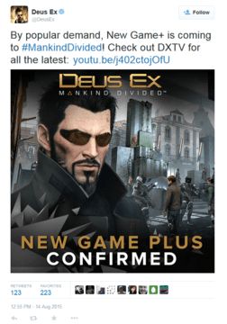 deus ex mankind divided new game plus