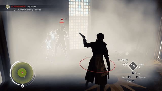 How to beat Lucy Thorne while countering all of her attacks  sequence 5 memory 7 full sync    Assassins Creed Syndicate - 79