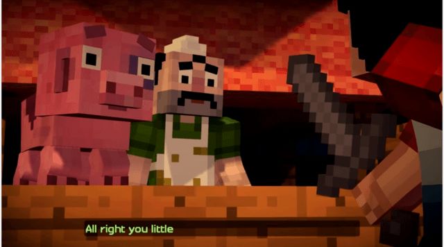 Minecraft  Story Mode Guide    Episode 1  Part Two    Minecraft  Story Mode - 50