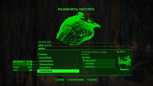 Fallout 4 Mod of the Week  Better Armor Mod Descriptions  and stats     Fallout 4 - 71