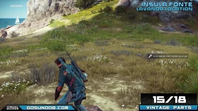 Just Cause 3  U 24 Zabijak Vintage Parts Location Guide - 85