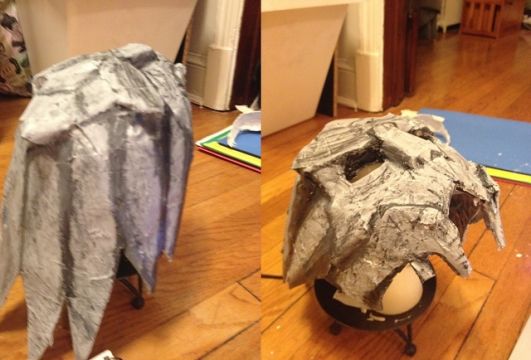 Mass Effect  DIY Inexpensive Garrus Mask - 98