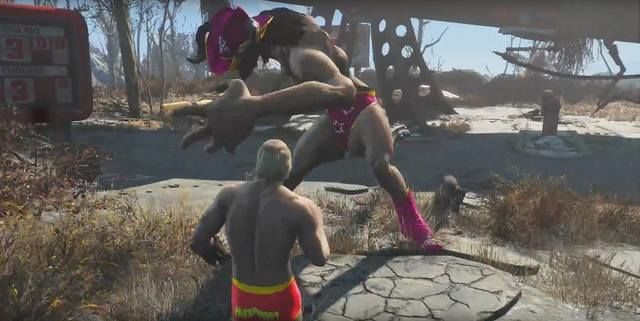 Oh yeah  Macho Man Randy Savage themed Deathclaws invade Fallout 4   Fallout 4 - 5