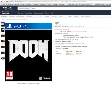Was Doom s release date just outed by Amazon France    Doom - 5