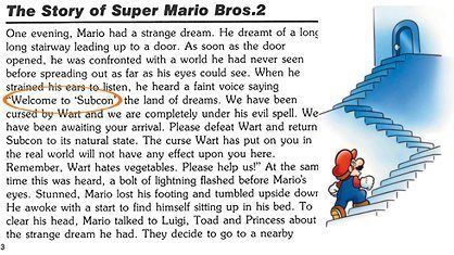 super mario bros story