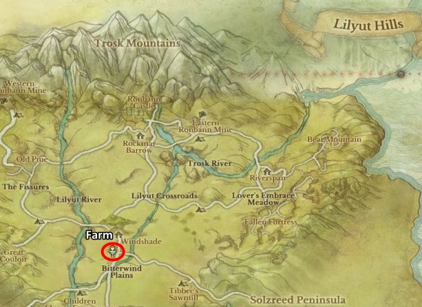 archeage map location